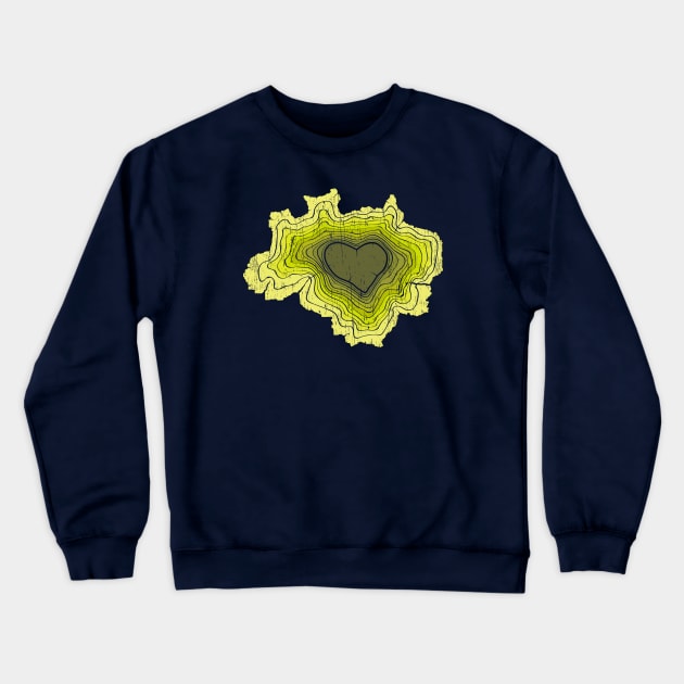 Amazon rainforest Crewneck Sweatshirt by yanmos